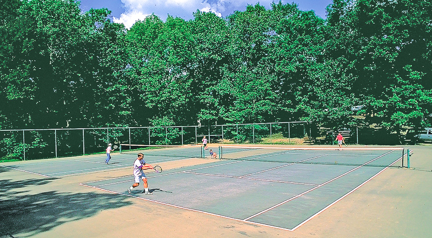 Witch Meadow Family Campground Tennis Court